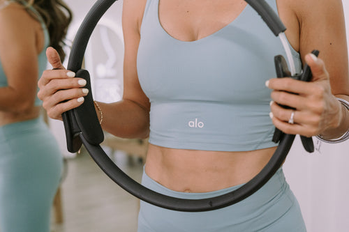 Conjunto Deportivo Alo Yoga  - Azul Glaciar