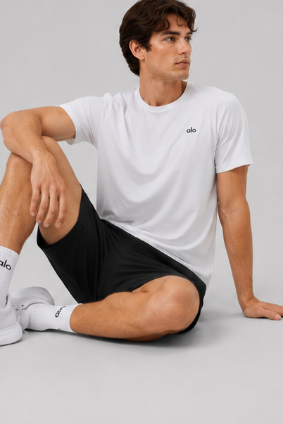 Short Alo Yoga Core Training - Black –