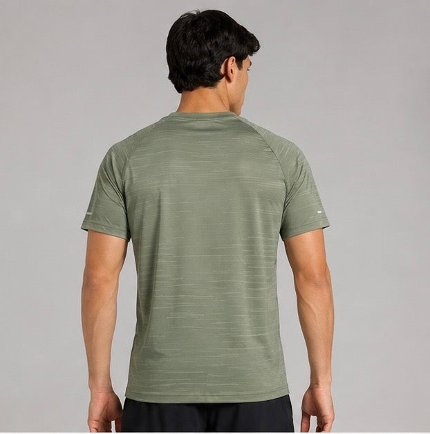 Playera On Performance-T - Olive Heather