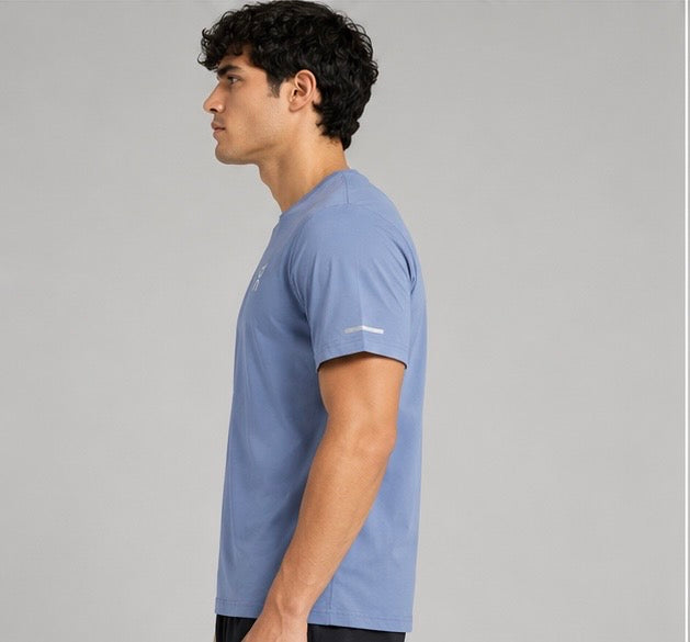 Playera On Performance-T - Pearl Blue