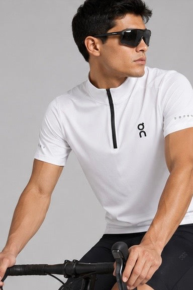 Jersey On Cycling Top - White