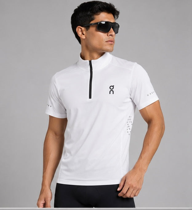 Jersey On Cycling Top - White