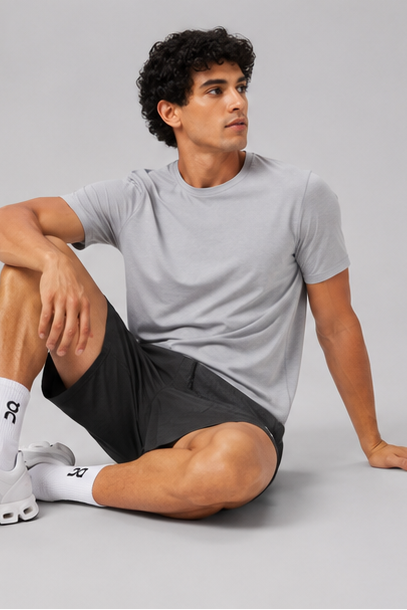 Short On Lightweight Shorts - Black