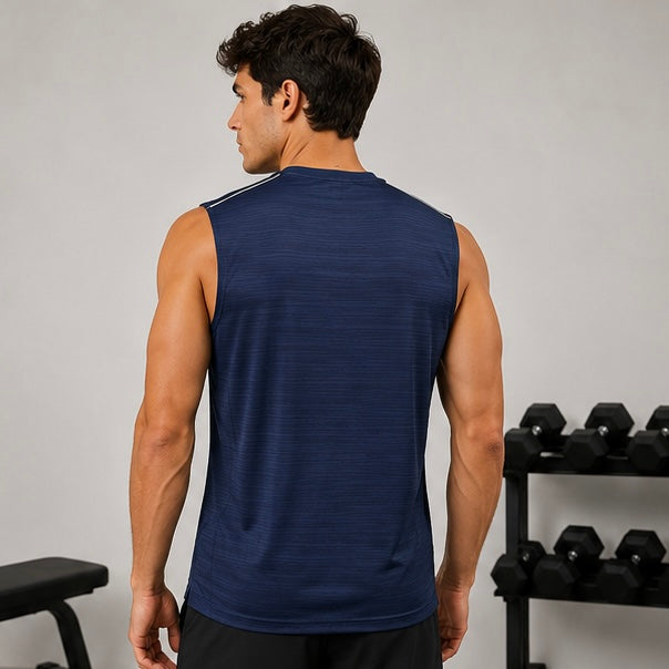 Playera Nike Dri-FIT Miler Tank - Obsidian Heather