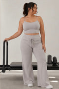 Conjunto Lululemon Align™ Camisole Top & Wide-Leg Pants - Vapor Grey