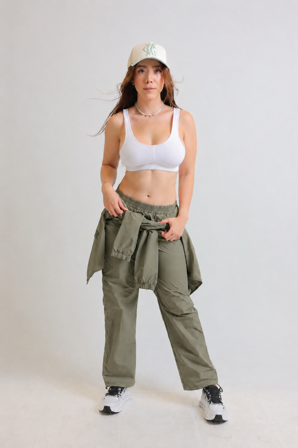 Pantalón Alo Yoga Women's Track Pants – Verde Oliva