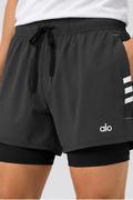 Short Alo Yoga Adapt 2-in-1 - Anthracite Grey