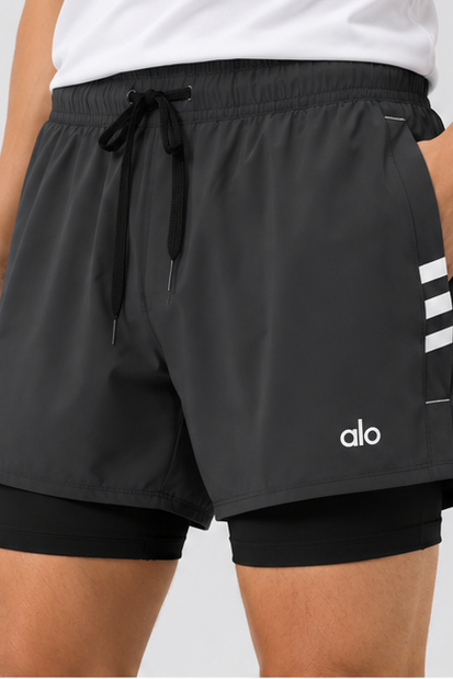 Short Alo Yoga Adapt 2-in-1 - Anthracite Grey