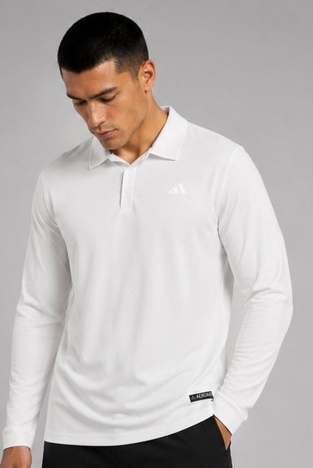 Playera Adidas Essentials 3-Stripes - White