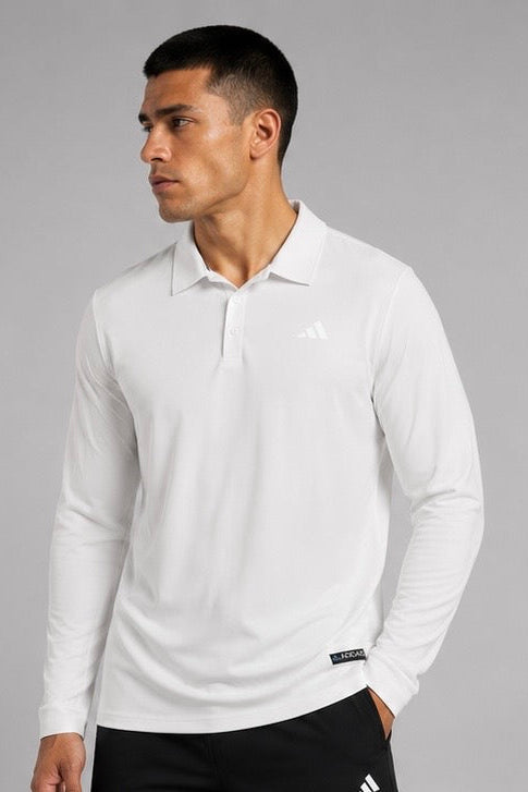 Playera Adidas Essentials 3-Stripes - White