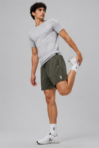 Short On Lightweight Shorts - Olive Green