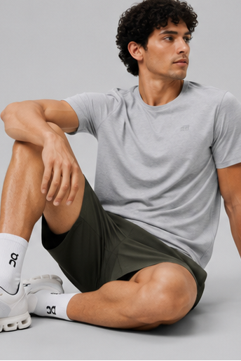 Short On Lightweight Shorts - Olive Green