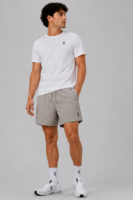 Short On Lightweight Shorts - Lunar Grey