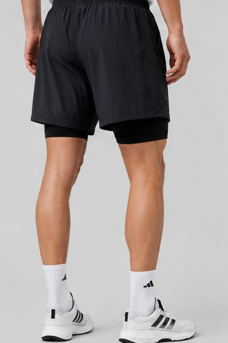 Short Adidas by Stella McCartney 2-in-1 - Black
