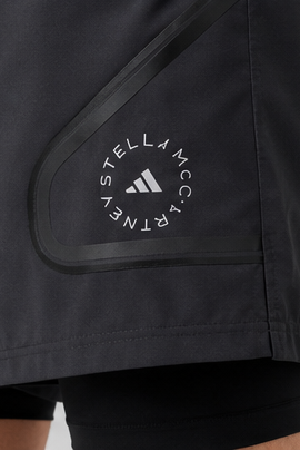 Short Adidas by Stella McCartney 2-in-1 - Black