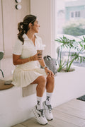 Set Lululemon Polo & Pleated Skirt